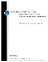 The Power of Practice Analysis
